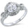 <span>CLOSEOUT! </span> Round Solitaire Cubic Zirconia Engagement Ring