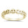<span>CLOSEOUT! </span>Yellow Gold Plated Smiley Faces .925 Sterling Silver Ring