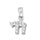 <span>CLOSEOUT! </span> Hebrew Symbol Chai 'Life' .925 Sterling Silver Pendant